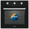 Horno a Gas de Empotrar Negro con Convección - HEENXG5500NG – Enxuta