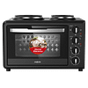 Horno Eléctrico 32 Litros Negro con 2 Discos Eléctricos – HENX032DN – Enxuta