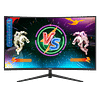 Monitor 32 Pulgadas Curvo Full HD Gamer, Panel VA, 165 hz, HDMI, Displayport, 1 ms– MGIENX2832-165C – ENXUTA