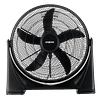 Turbocirculador de Aire Negro 50 cm Diámetro de Piso o Pared– VTENX920N – ENXUTA