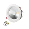 Panel LED 15W, de embutir, empotrar, redondo Dimerizable BLANCO