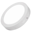 Panel LED 18W, de adosar, aplicar redondo BLANCO POTENZA