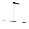 Colgante Led lineal negro 20W Dimerizable