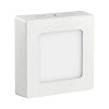 Panel LED 6W, de adosar, aplicar cuadrado BLANCO - Neutro 4000K