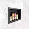 NICHO NEGRO P/EMBUTIR 30X40CM PARA BAÑO METASUL