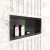 NICHO NEGRO P/EMBUTIR 30X60CM PARA BAÑO METASUL
