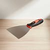 ESPATULA METALICA 4″ M/GOMA BICOLOR LH-1311