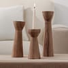 Candelabro De Madera Fino Grande