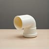 CODO 90 GRADOS 50MM BLANCO DE PVC KRONA K-617