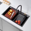 PILETA DE COCINA ACERO INOX MULTIFUNCIONAL LH-3306
