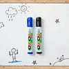 MARCADOR PIZARRA AZUL NEGRO BLISTER LH-4435