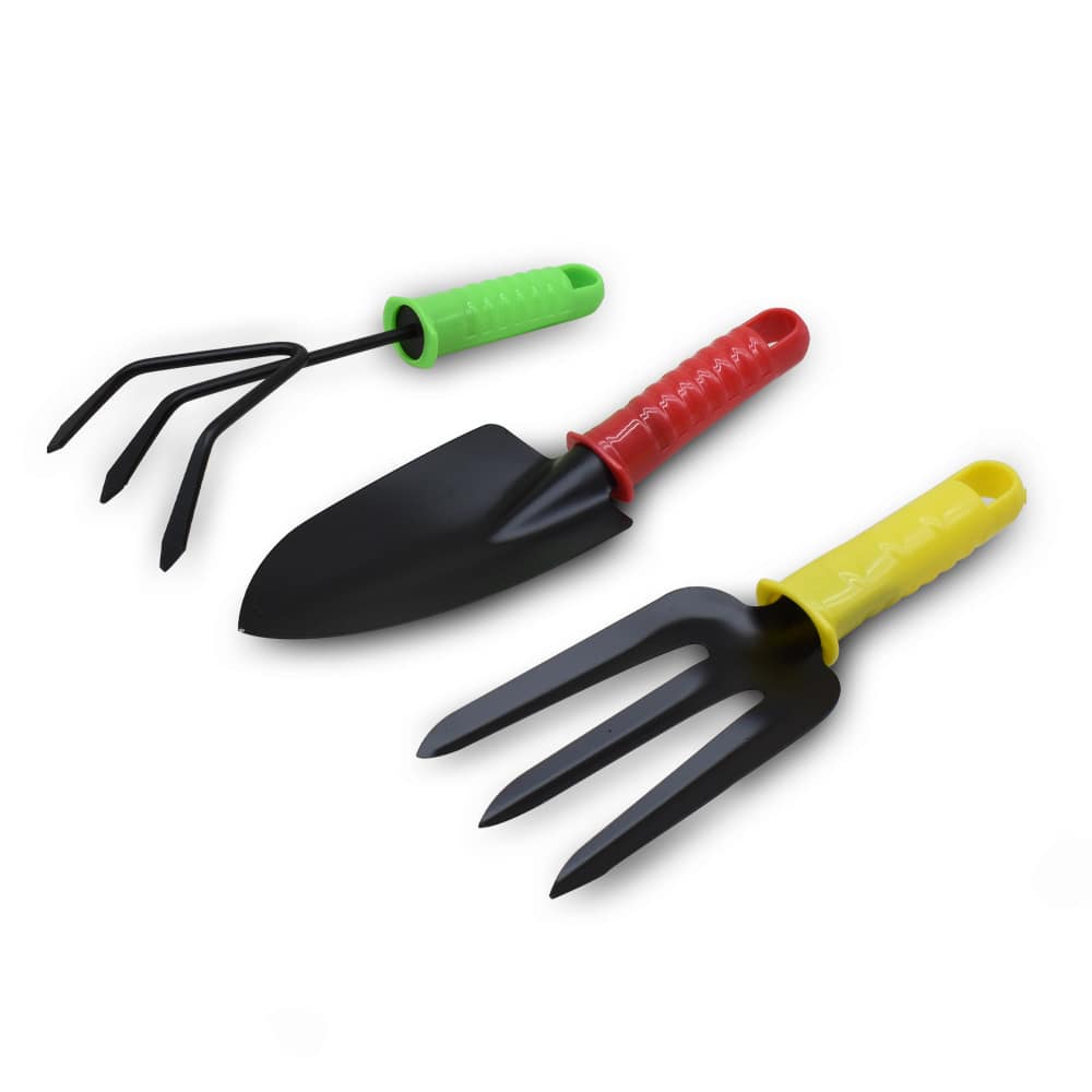 HERRAMIENTAS DE JARDIN 3PZ METALICA LH-858 - Imagen 4