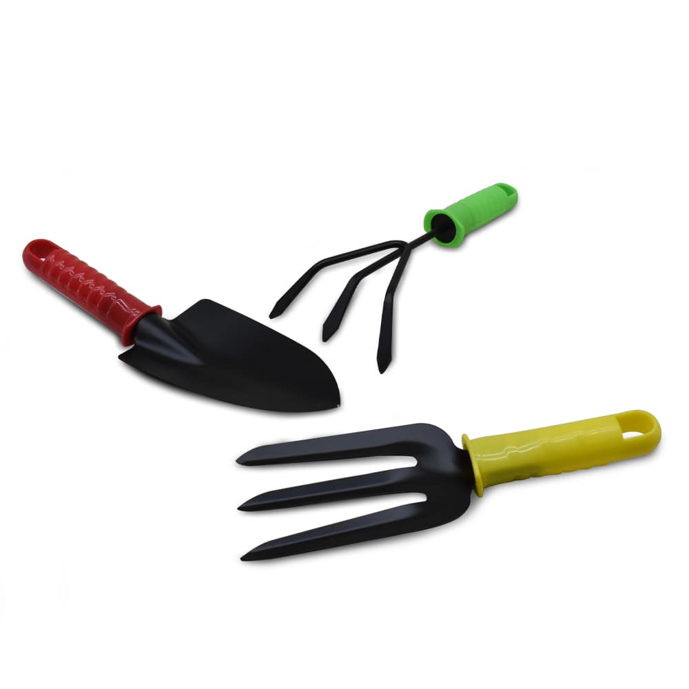 HERRAMIENTAS DE JARDIN 3PZ METALICA LH-858 - Imagen 7