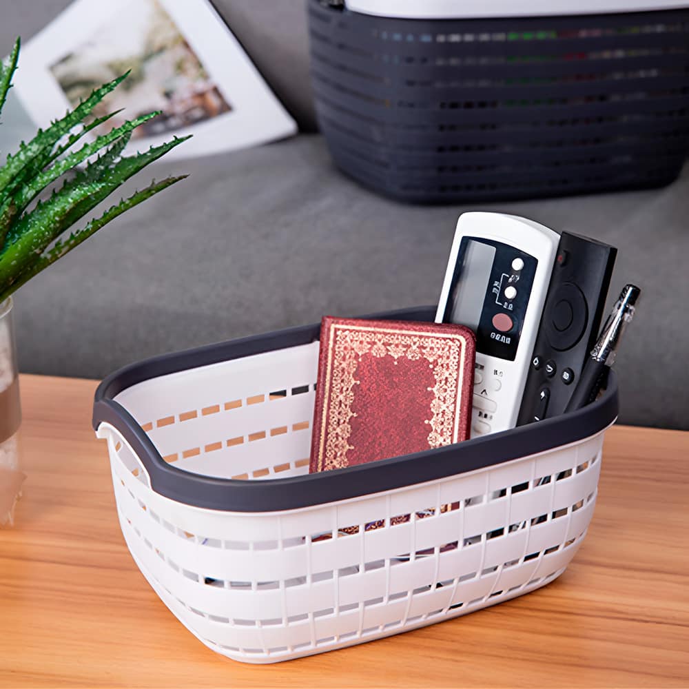 CESTO 23X15X10CM PLASTICO CALADO MULTIUSO LH-3873 - Imagen 4