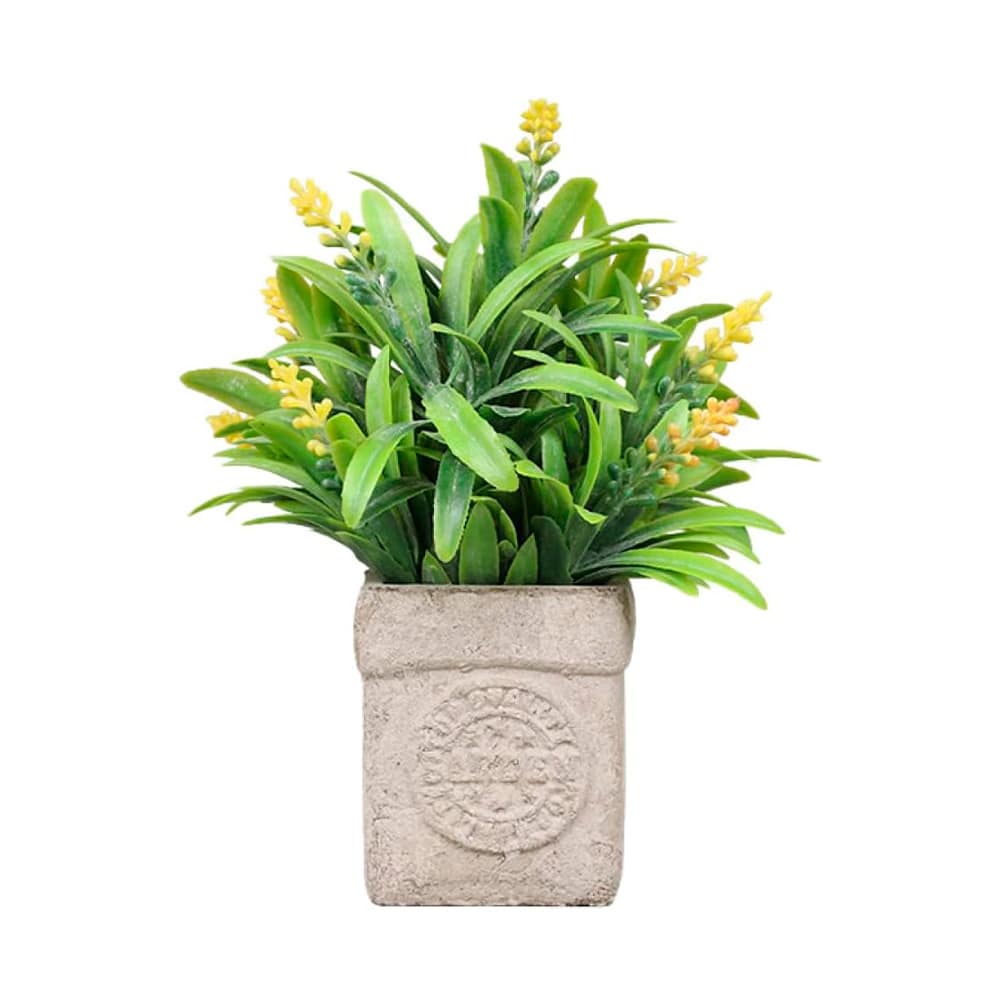 ADORNO PLANTA C/FLORES Y MACETA FY019 - Imagen 4