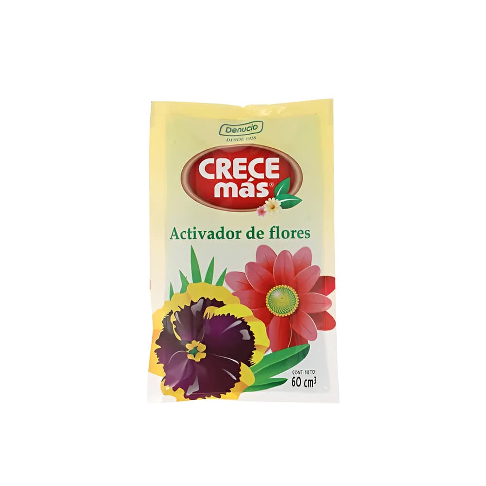 ACTIVADOR DE FLORES – SACHET 60CC CRECE MAS 3118 - Imagen 4