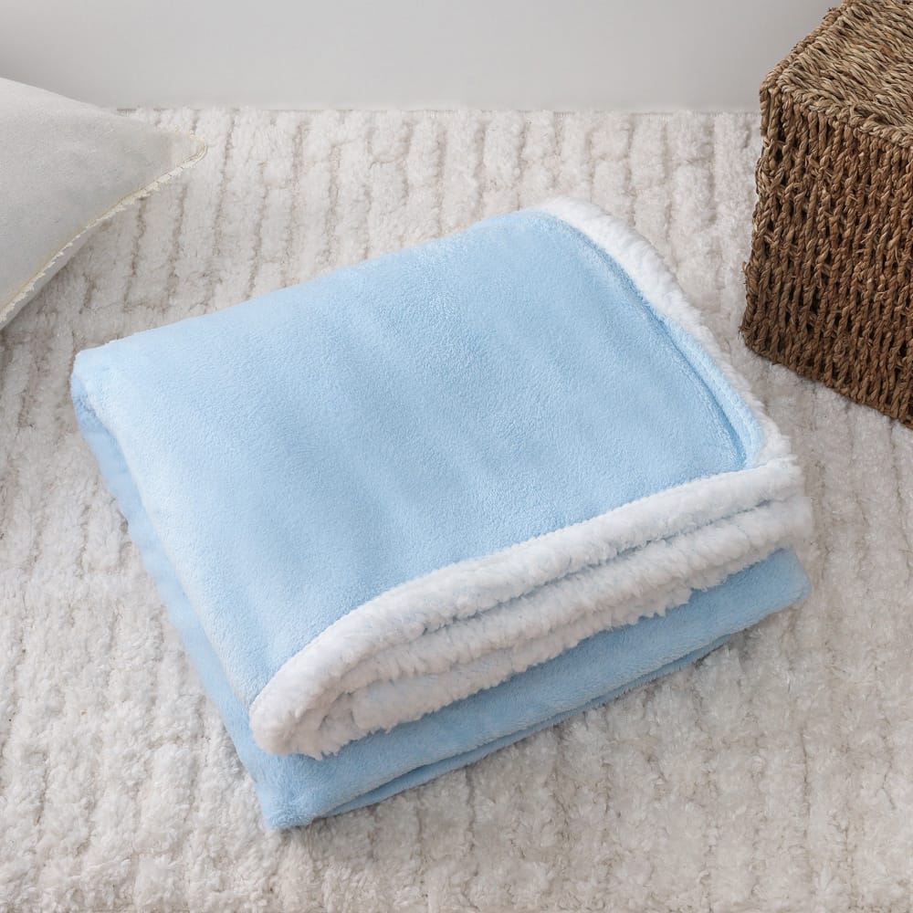 Frazada Con Sherpa Premium 100×130