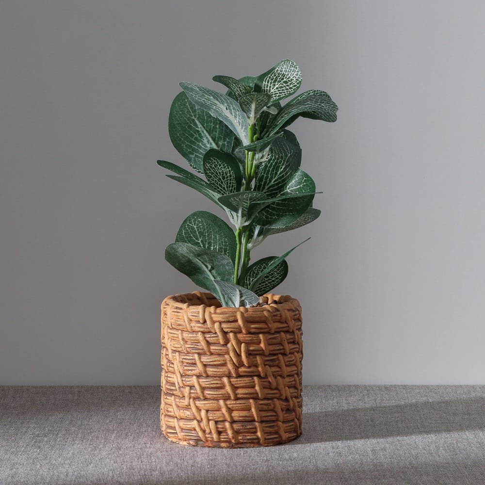 Plantita Decorativa En Maceta