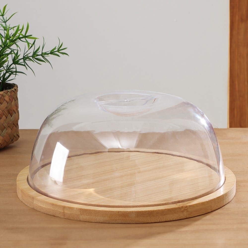 Bandeja Redonda Con Tapa 18,5