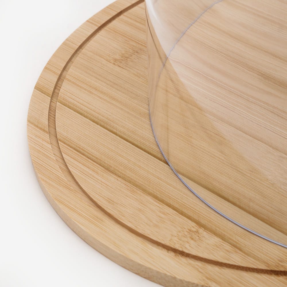 Bandeja Redonda Con Tapa 28 - Imagen 2