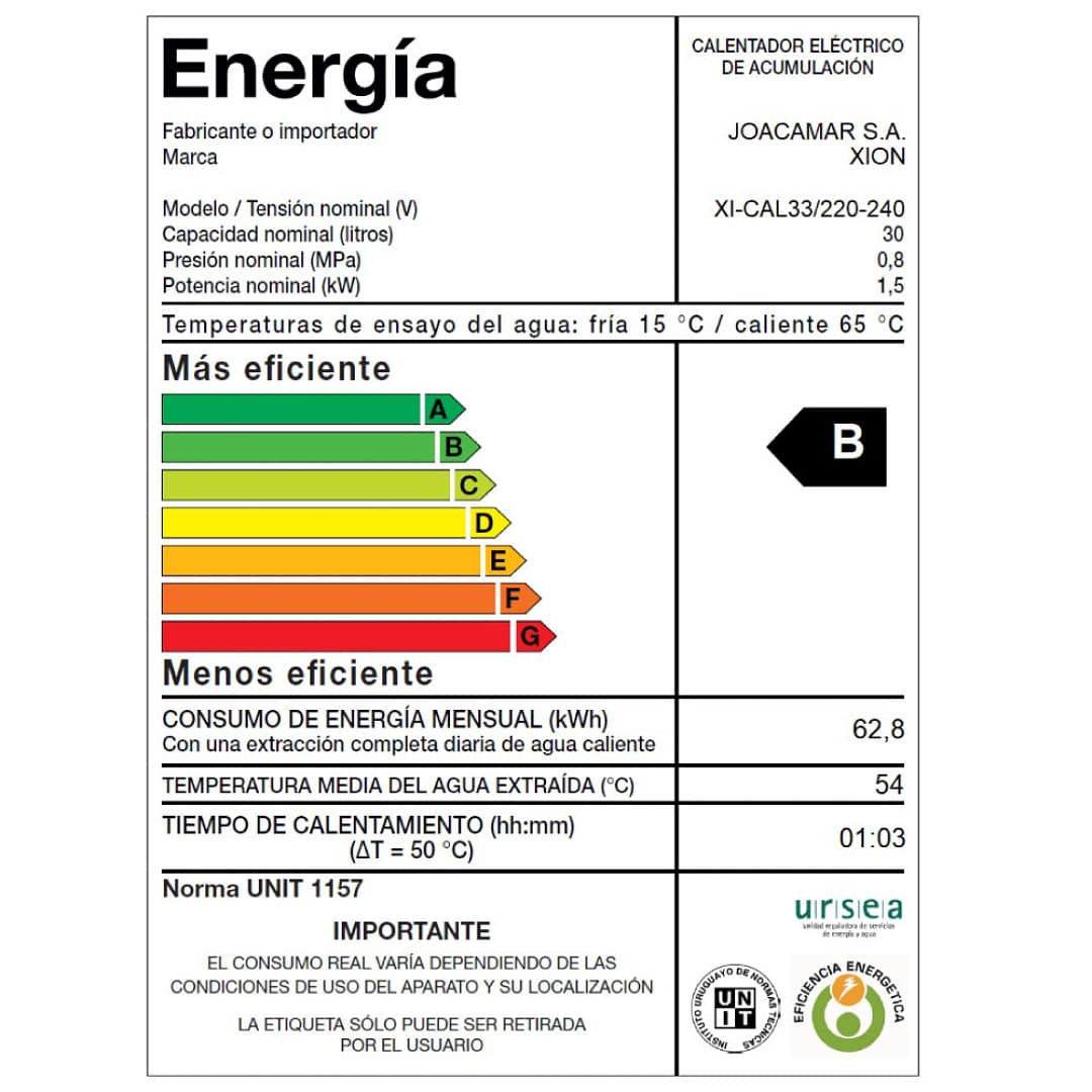 TERMOTANQUE ELECTRÓNICO 30 LTS. - Imagen 2