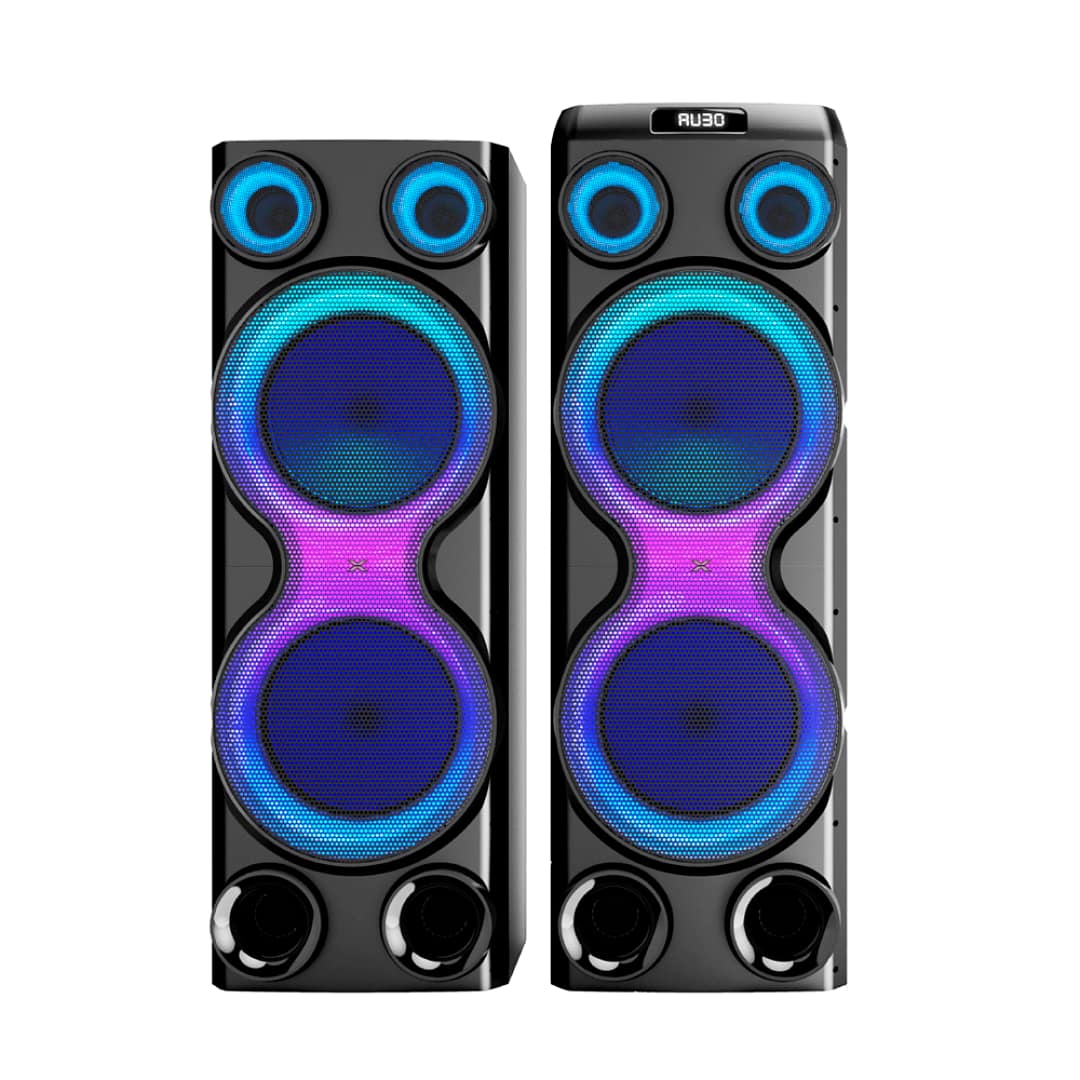 Parlantes potentes con micrófonos 40000W