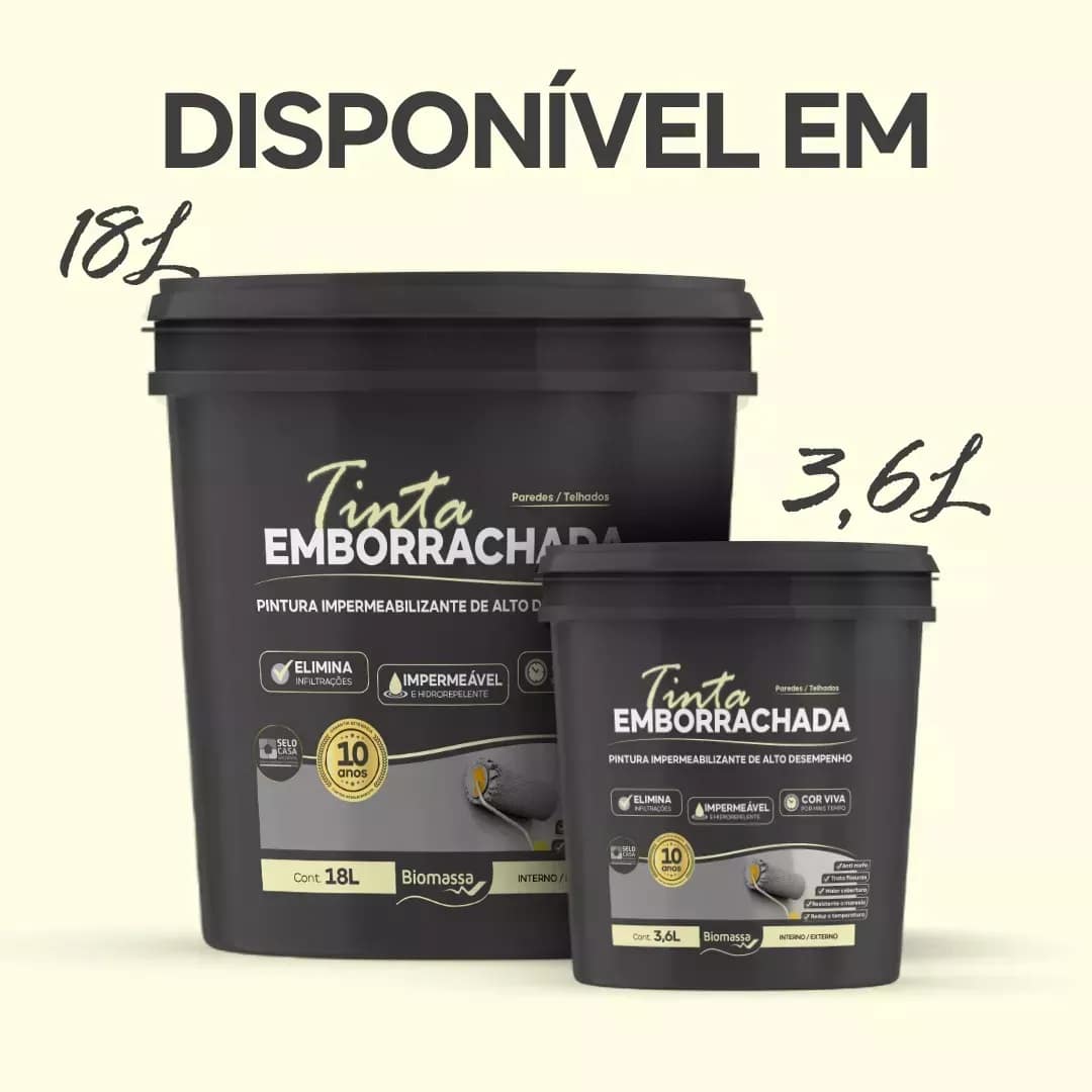 Pintura Impermeabilizante Biomassa 3,6L De Frentes - Imagen 2