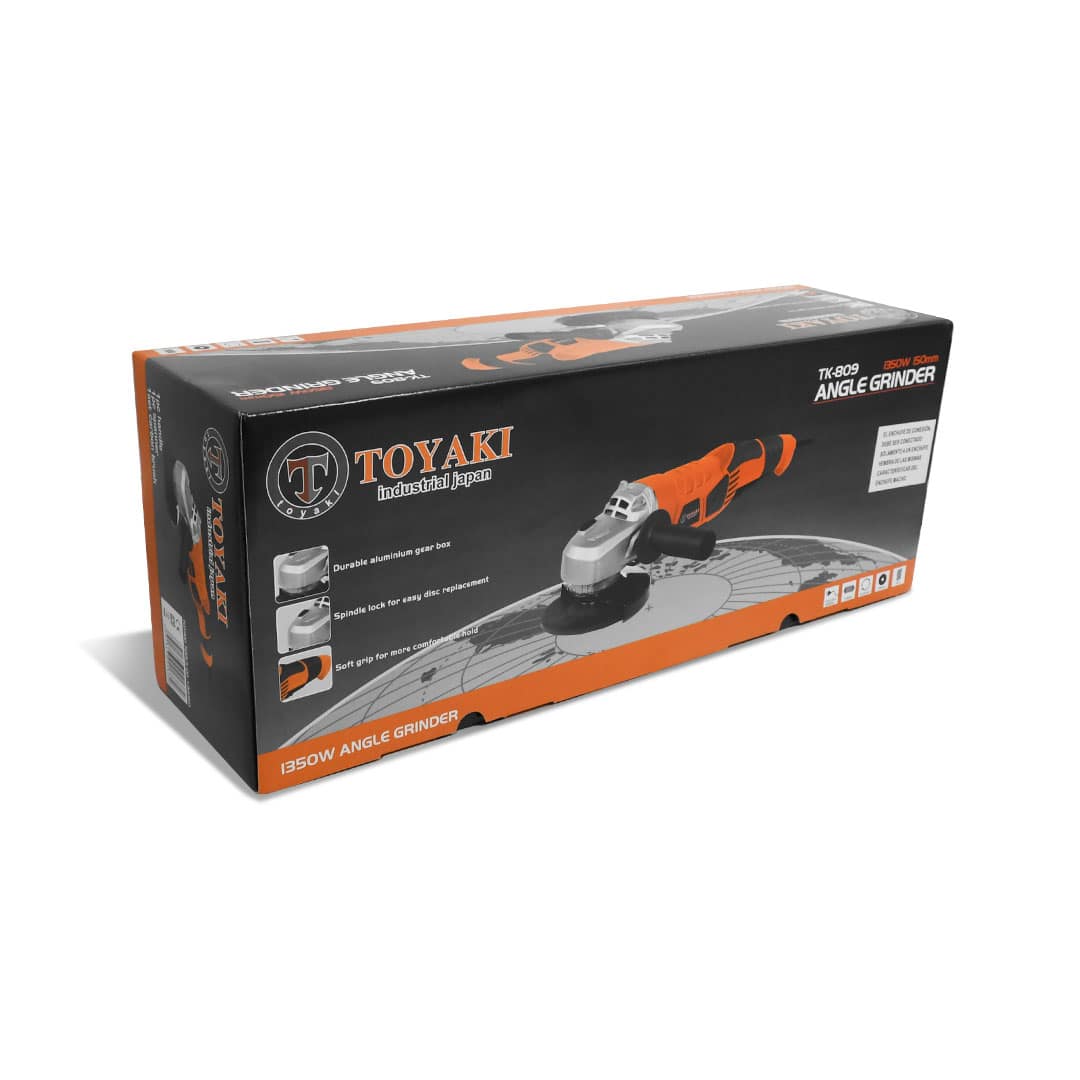 AMOLADORA ANGULAR 6″ 1350W TOYAKI TK-809 - Imagen 5