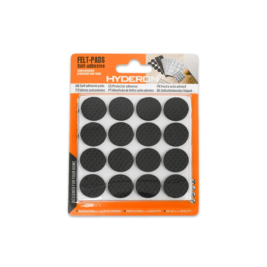 PROTECTOR ADHESIVO REDONDO NEGRO 32PZ 19MM LH-3560 - Imagen 7