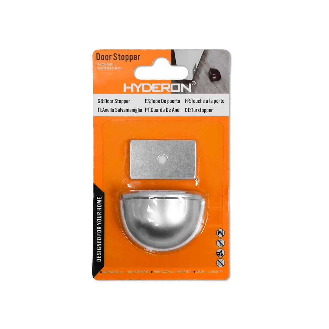 TOPE PARA PUERTA TIPO SEMICIRCULO GRIS LH-3559 - Imagen 6