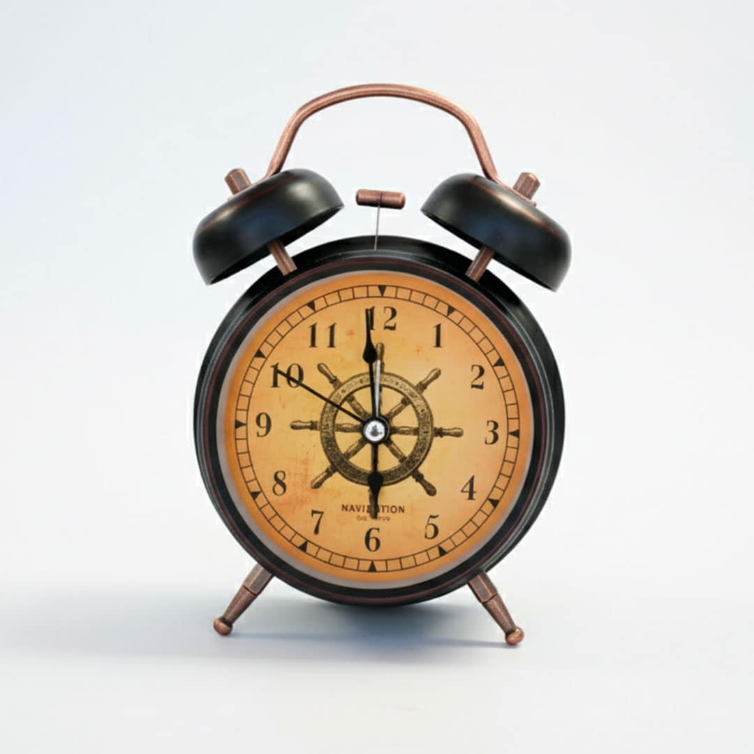 RELOJ DESPERTADOR REDONDO FONDO TIMON LH-4831 - Imagen 2