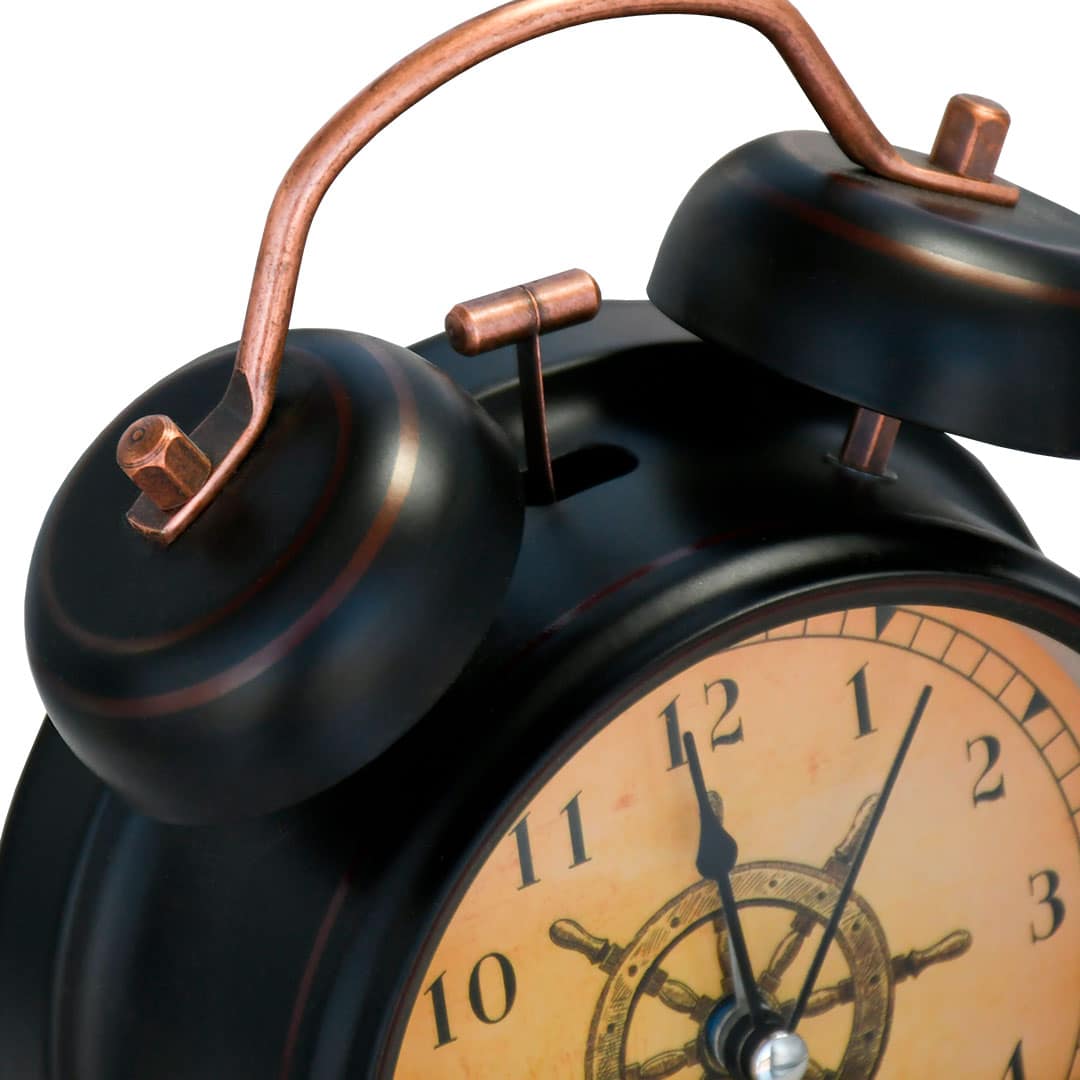 RELOJ DESPERTADOR REDONDO FONDO TIMON LH-4831 - Imagen 5