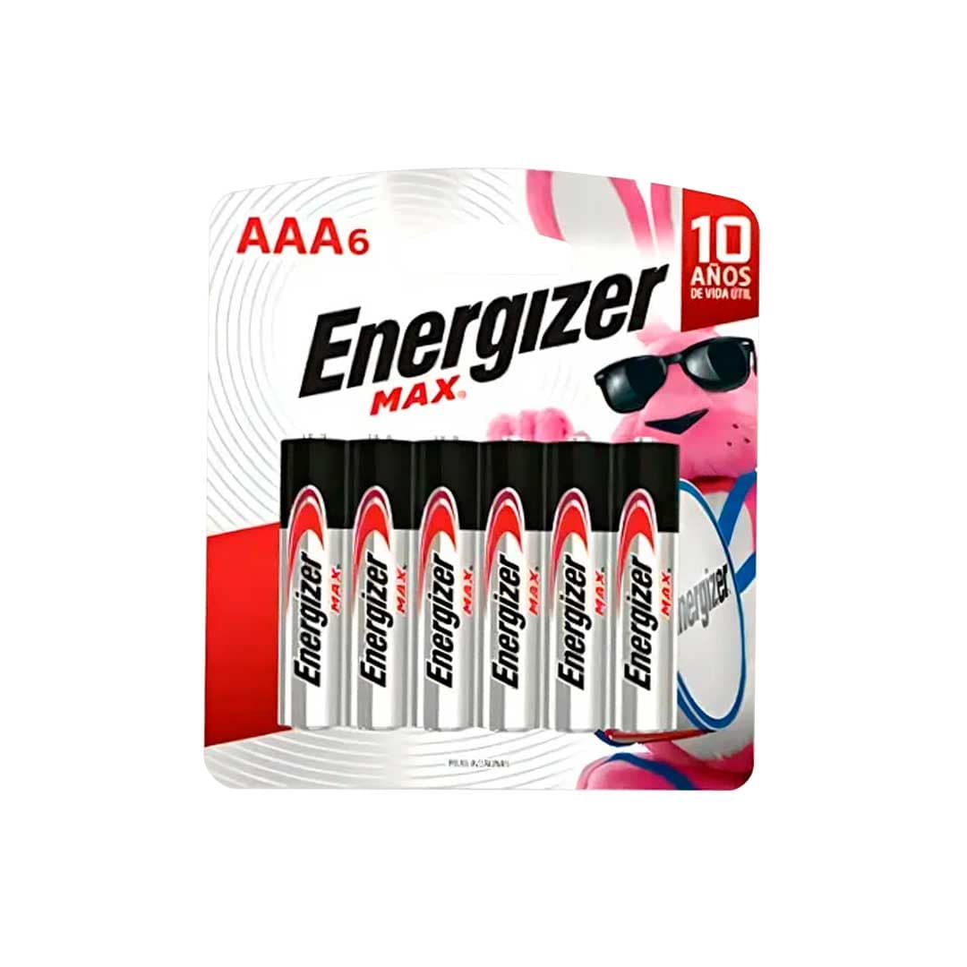 PILAS ENERGIZER MAX AAA PACK X6 TE92BP6 - Imagen 4