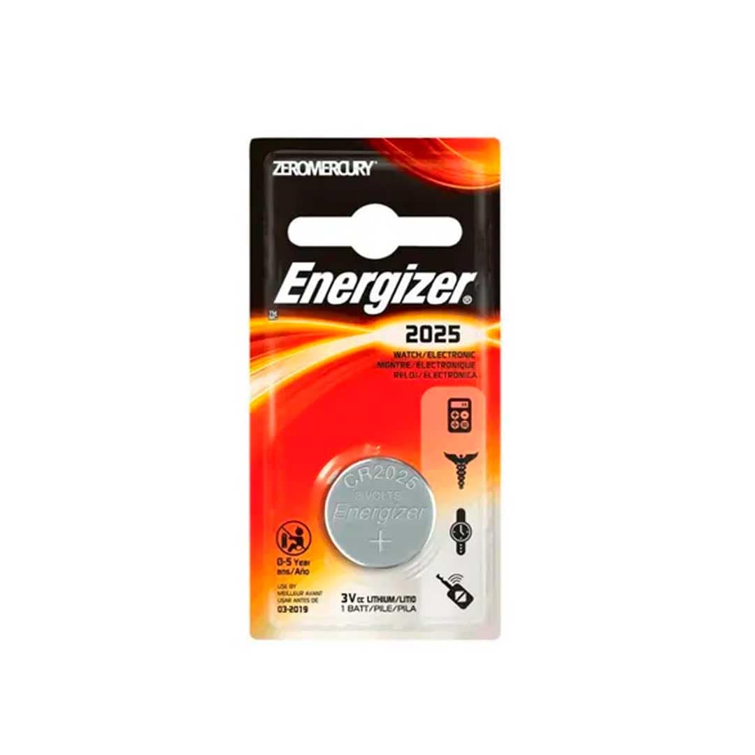 PILA ENERGIZER 2025 3V LITHIUM ECR2025BP - Imagen 2