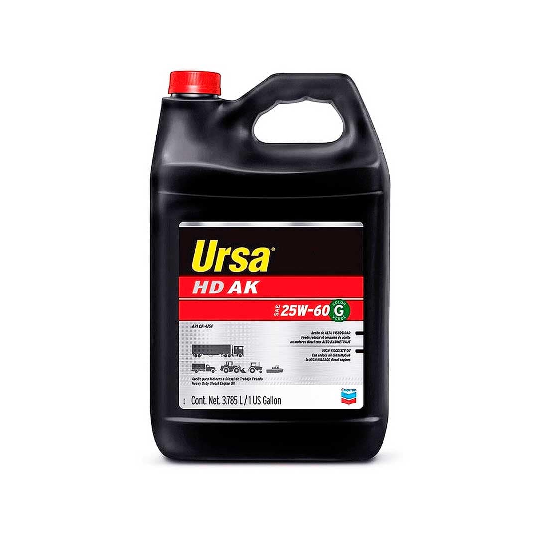 ACEITE URSA HD AK 25W/60 3,785 L - Imagen 2