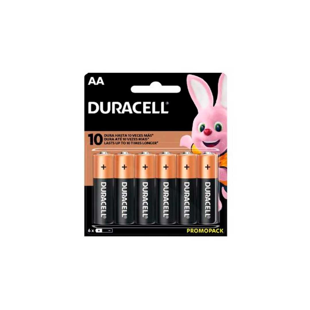 PILAS DURACELL AA BLISTER X6 PROMOPACK - Imagen 2