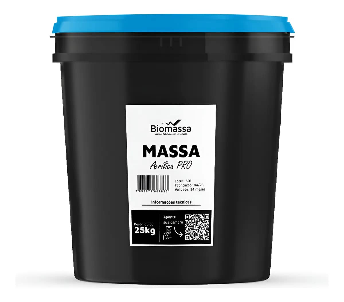 Enduido Pared Exterior Acrílico Fácil Lijado Biomassa 25 Kg