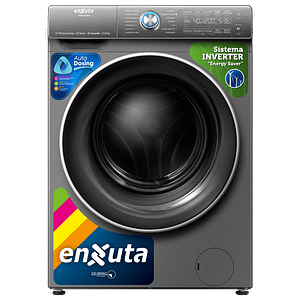 Lavasecarropa Automático Inverter Carga Frontal Titanium 12 kg - LSENX161280S