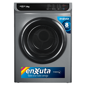 Secarropa Carga Frontal Titanium por Ventilación de Aire de 8 Kg - SENX080S