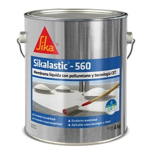Membrana líquida con poliuretano Sikalastic-560 blanco 4 kg - 20kg