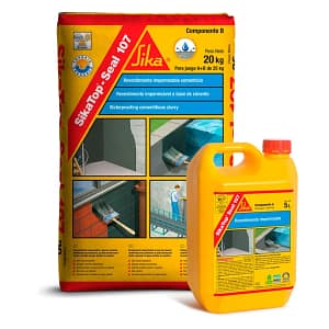 Revestimiento Cementicio impermeable 5kg - 25kg SikaTop Seal-107