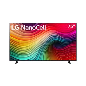 TV LG NanoCell 75” 4K 75NANO080TSA | Procesador α5 Gen7, HDR10, AI Sound Pro
