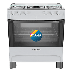 Cocina Supergas 5 Hornallas Blanca con Termocupla y Encendido - CENX27250W - Enxuta