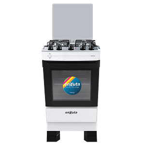 Cocina Supergas 4 Hornallas Blanca con Termocupla y Grill - CENX27542W-1 - Enxuta