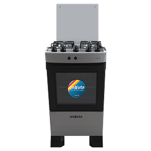 Cocina Combinada 4 Hornallas Titanio con Grill - CENX27544T - ENXUTA