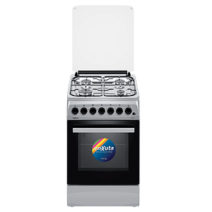 Cocina Combinada 4 Hornallas Inox con Termocupla 50x60 - CENX5544I - Enxuta