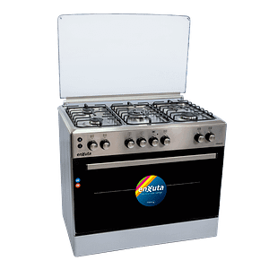 Cocina Combinada 5 Hornallas Inox con Convección - CENX6514I - Enxuta