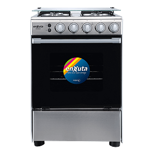 Cocina Supergas 4 Hornallas Inox con Termocupla y Grill 60x60 - CENX9604I – Enxuta