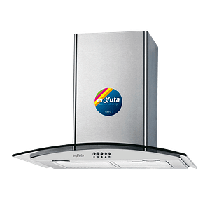 Campana 60 cm de Acero Inoxidable con Vidrio y extracción de 750 m3/h – CSSENX136 – Enxuta