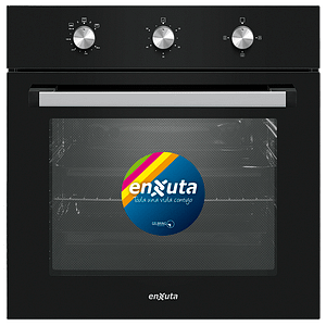 Horno a Gas de Empotrar Negro con Convección - HEENXG5500NG – Enxuta
